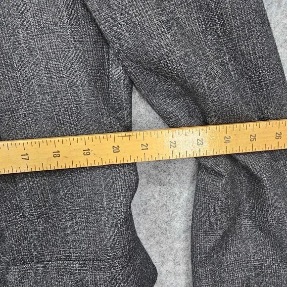 Vintage 90s STRATHMORE Sports Coat Men 40L Medium Long Gray Glen Plaid Union USA
